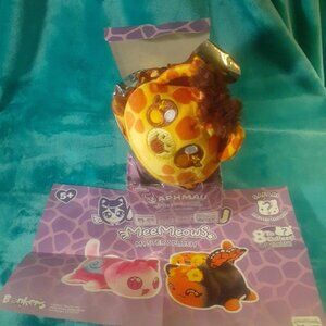 New Aphmau MeeMeows Safari Limited Edition 6" Giraffe Cat Plush CLAIRE'S EXCLUSI